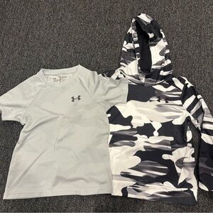 Under Armour Hoodie and shirt Size YXS